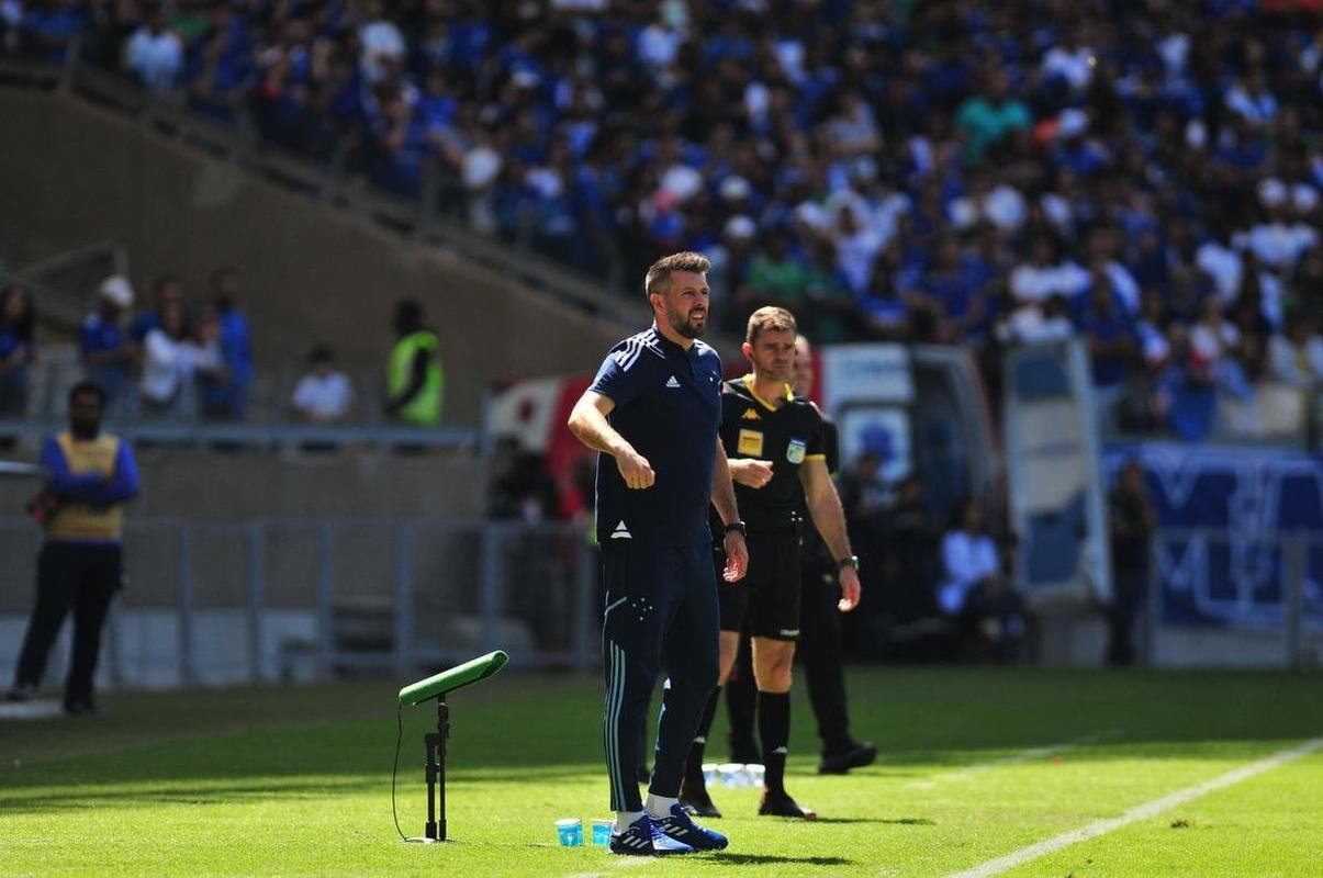 Veja fotos do jogo Cruzeiro x Sampaio Corra, no Mineiro