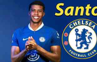 Andrey Santos - meio-campista de 18 anos, ex-Vasco, foi contratado pelo Chelsea 