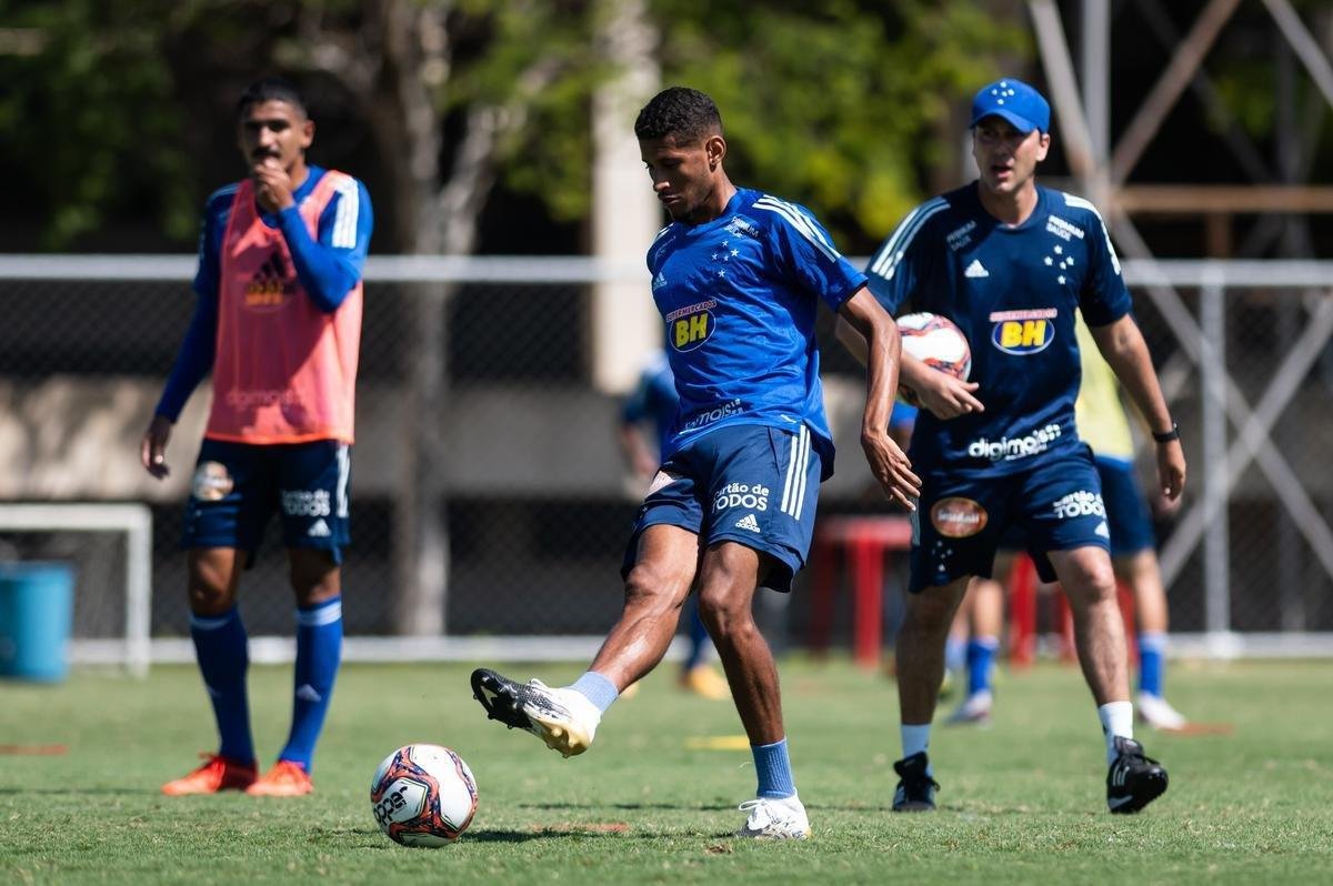 Fotos do treino do Cruzeiro desta terça-feira, na Toca da Raposa II