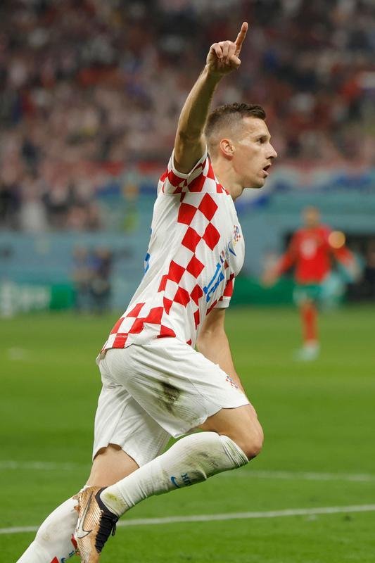 Mislav Orsic marcou um golao e recolocou a Crocia em vantagem no duelo com o Marrocos pelo terceiro lugar da Copa do Mundo: 2 a 1