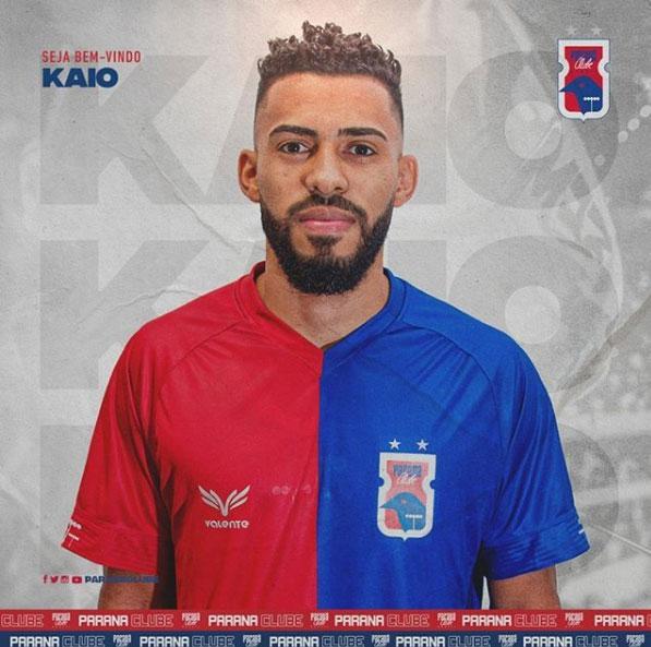 O Paran anunciou a contratao do volante Kaio, que estava no Sport