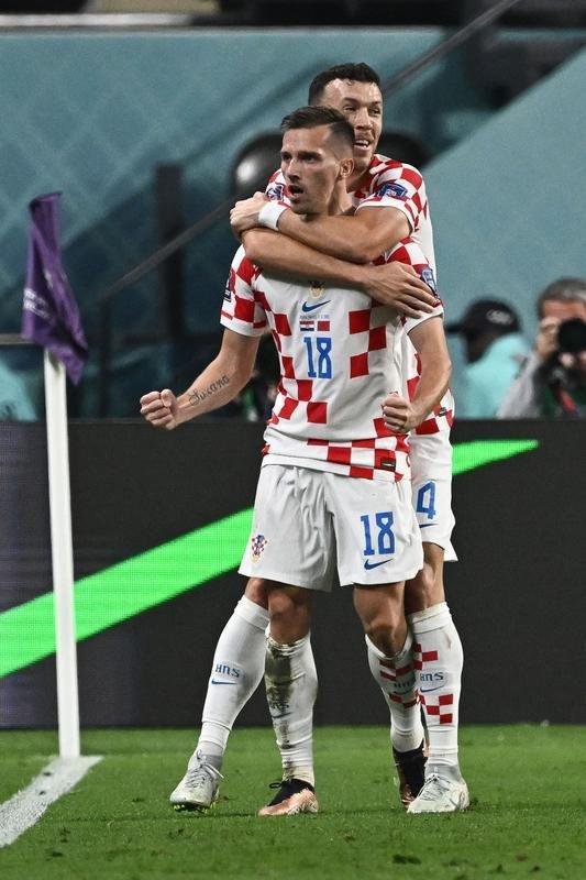 Mislav Orsic marcou um golao e recolocou a Crocia em vantagem no duelo com o Marrocos pelo terceiro lugar da Copa do Mundo: 2 a 1