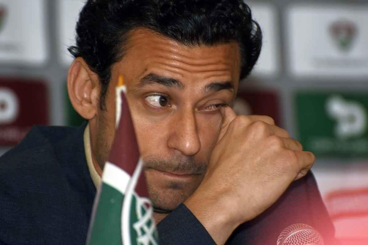 Em 2016, Fred se despede oficialmente do Fluminense, clube em que  dolo
