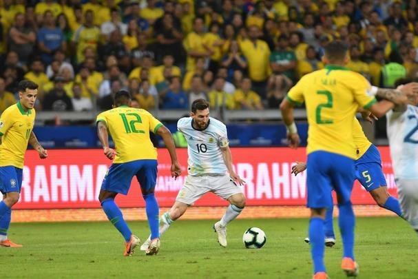 Equipes se enfrentaram pela semifinal da Copa Amrica, em Belo Horizonte