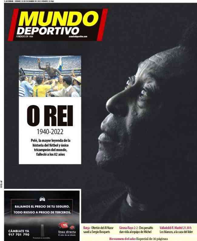 Mundo Deportivo newspaper from Spain