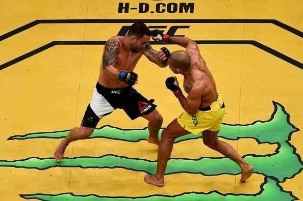 Imagens do retorno triunfal de José Aldo ao UFC