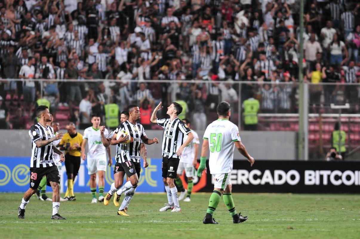 Fotos da partida entre Atltico e Amrica, no Independncia, pela quinta rodada do Campeonato Brasileiro