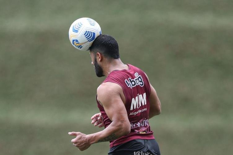 Treinamento do Atlético neste sábado, após o título brasileiro