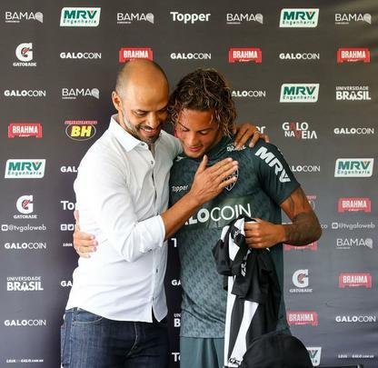 Fotos da apresentao de Guga no Atltico