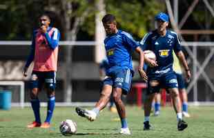 Fotos do treino do Cruzeiro desta terça-feira, na Toca da Raposa II