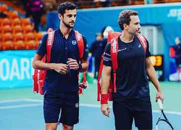 Mineiro e croata perdem em jogo definido no match tie-break 