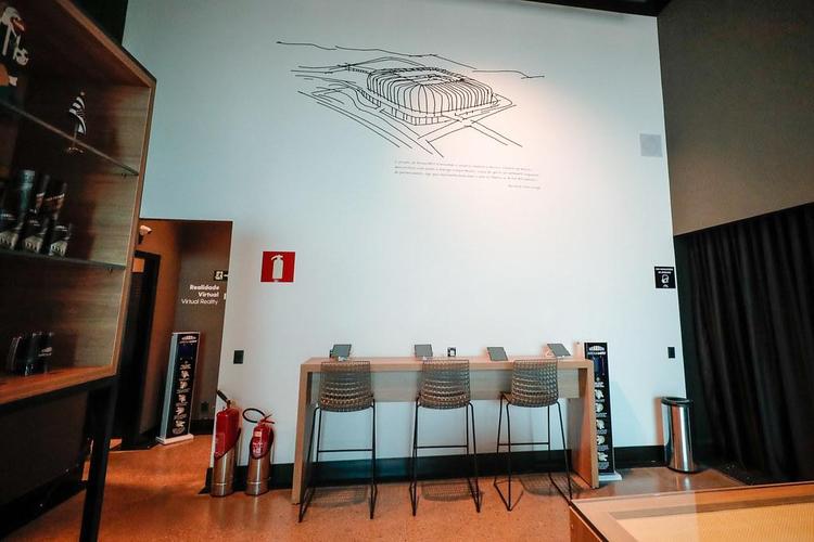 Fotos do Centro de Experiências da Arena MRV, estádio do Atlético