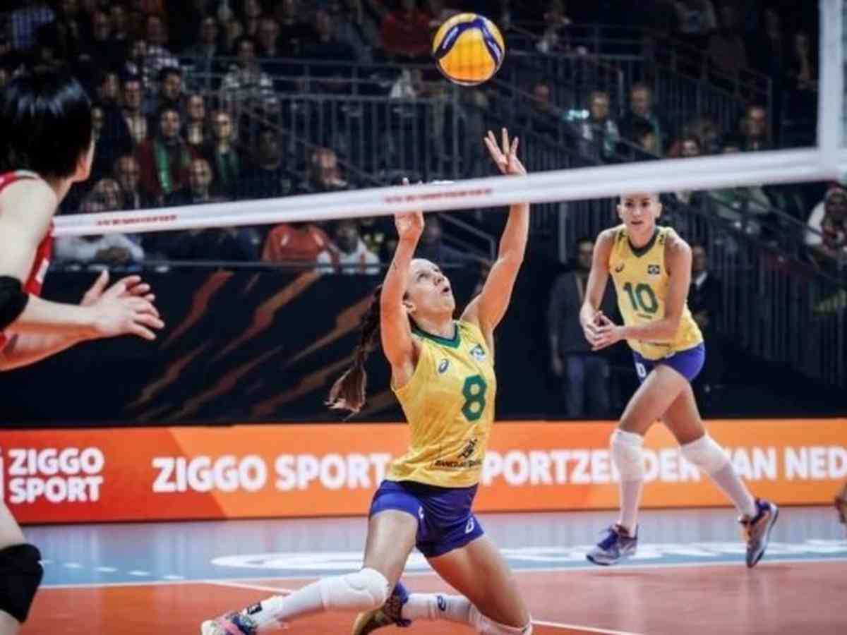 Brasil vence Bélgica de virada pelo Campeonato Mundial de Vôlei feminino -  Jogada - Diário do Nordeste