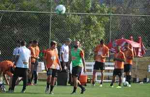 Atltico treinou nesta tera-feira, em preparao para enfrentar o Botafogo