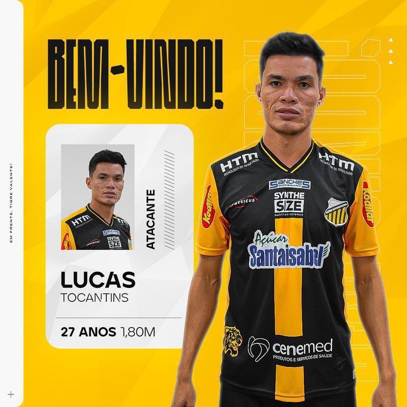 Lucas Tocantins (Atacante) - Novorizontino