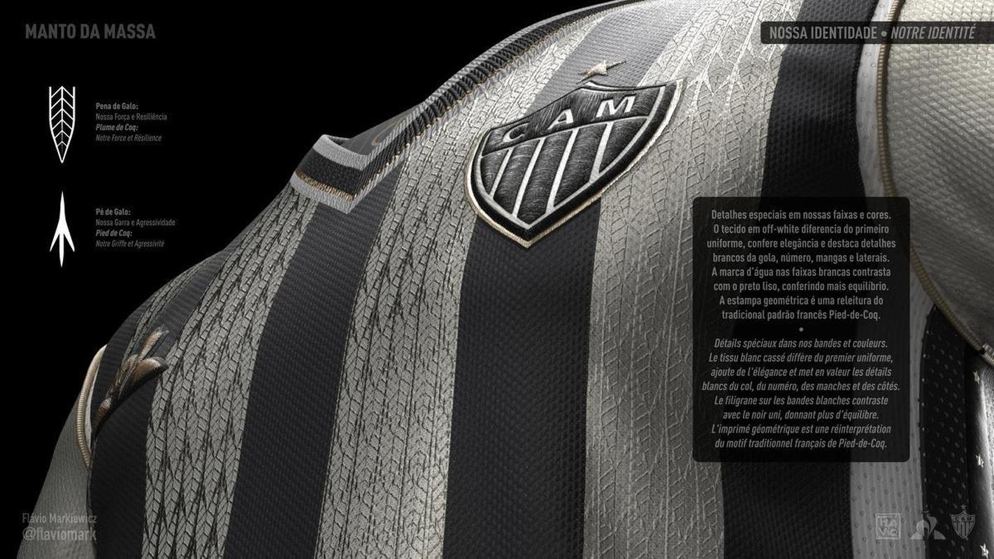 Camisa desenhada por Flvio Markiewicz ganhou o concurso 'Manto da Massa'