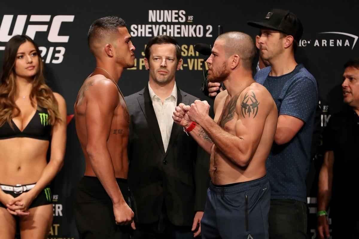 Pesagem do UFC 213, em Las Vegas - Anthony Pettis x Jim Miller