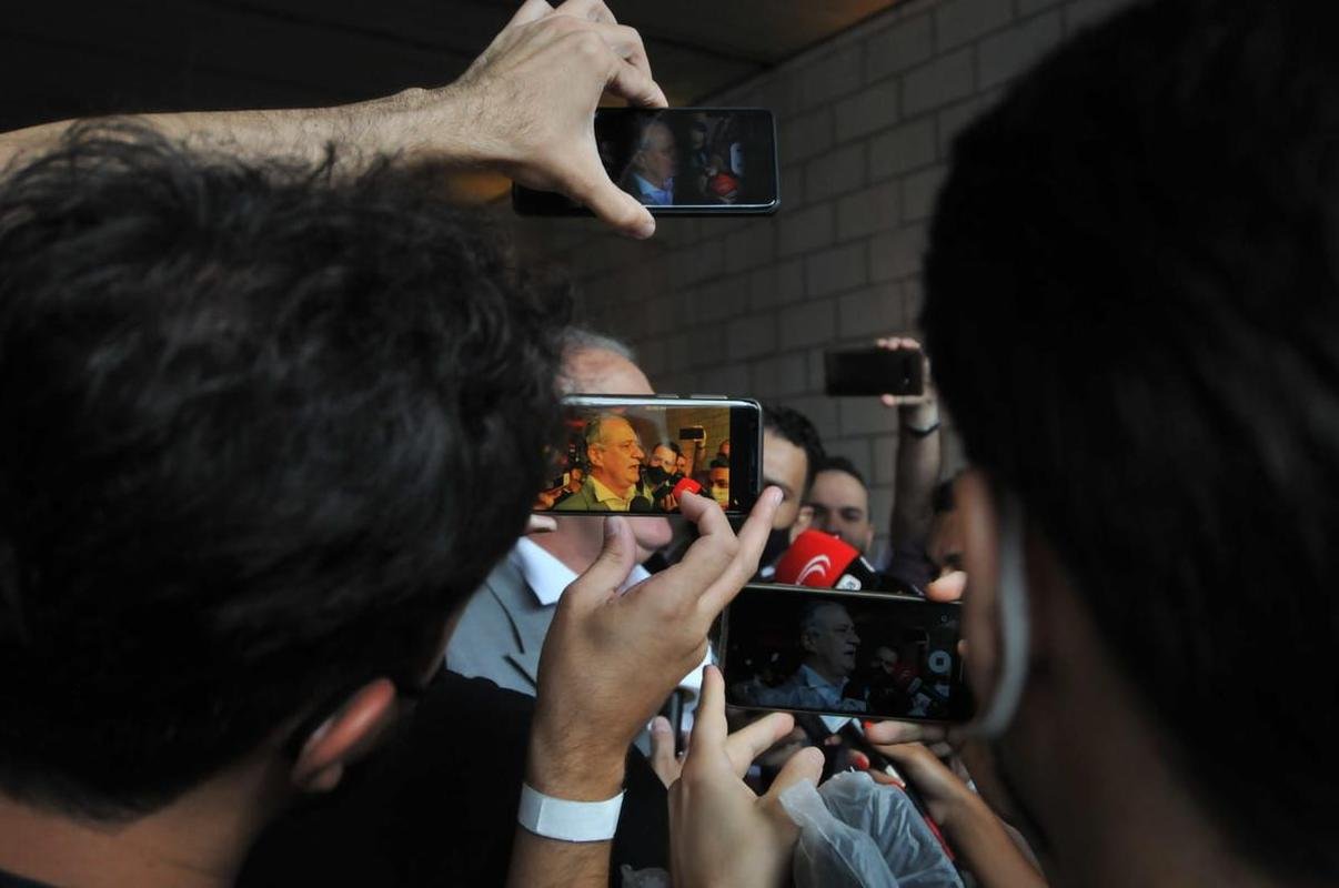 Entrevista do presidente do Atltico, Srgio Coelho, na Arena MRV