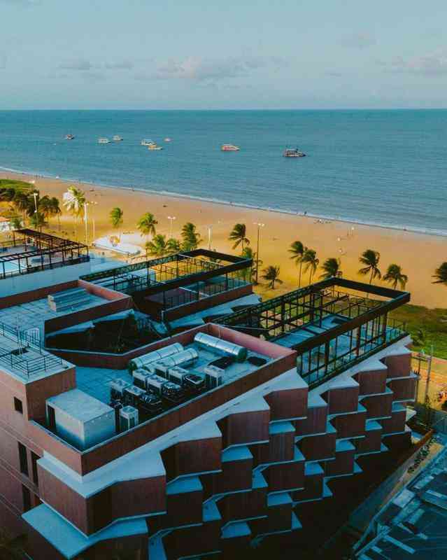 Empreendimento de Hulk, Ba'Ra Hotel fica na orla da Praia do Cabo Branco, em Joo Pessoa 