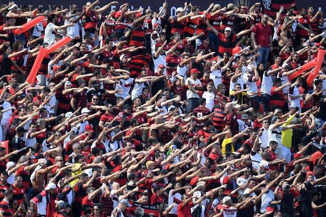 Torcida do Flamengo na final da Libertadores