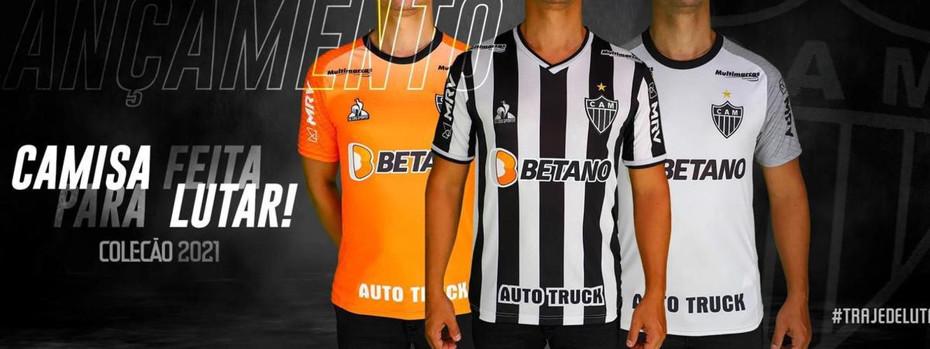 Atlético divulga uniformes para a temporada 2021