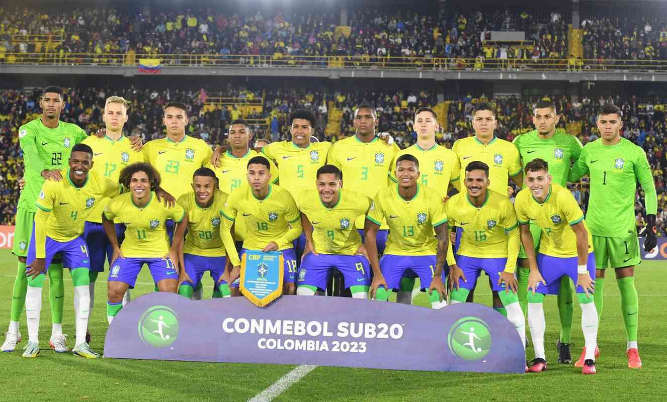 Com gols de Andrey e Pedrinho, Brasil vence Uruguai por 2 a 0 e conquista o ttulo do Sul-Americano Sub-20, na Colmbia