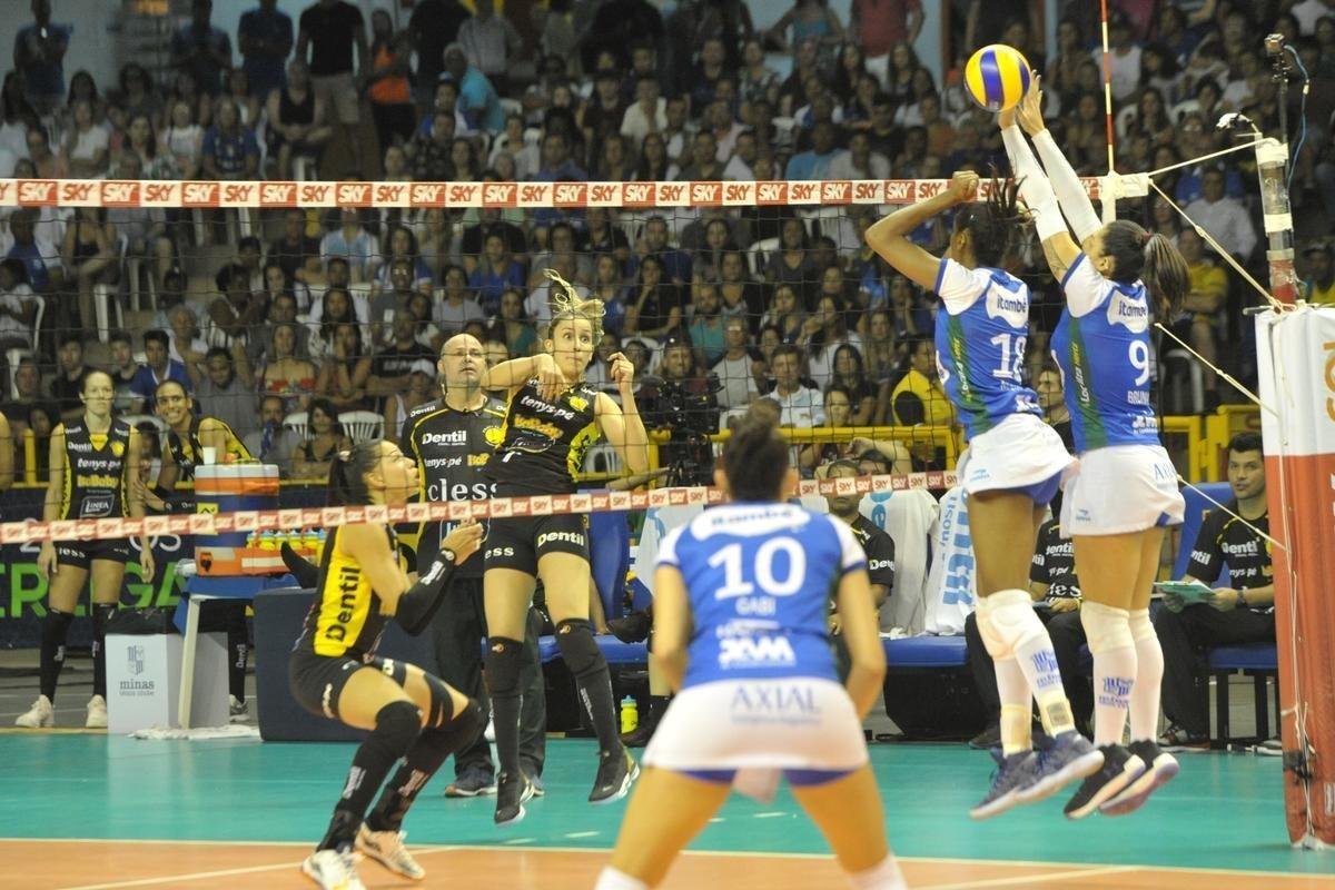 Minas x Praia: veja fotos da primeira partida da final