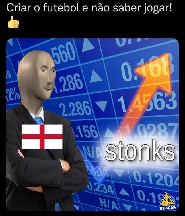 Memes da derrota da Inglaterra para a Frana e consequente eliminao da Copa