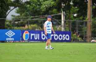 Fotos do treino do Cruzeiro desta quarta-feira (31/1), na Toca II (Ramon Lisboa/EM D.A Press)