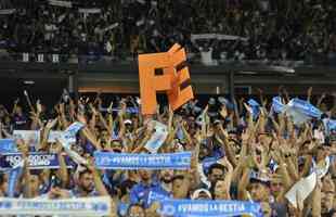 Torcida do Cruzeiro lotou o Mineiro na partida contra o Boca Juniors pela Libertadores