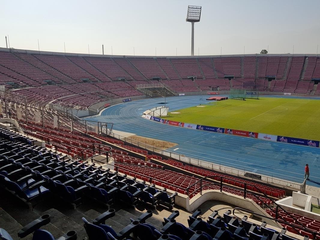 Fotos do Estdio Nacional de Santiago, eleito para ser sede da final nica da Copa Libertadores 2019