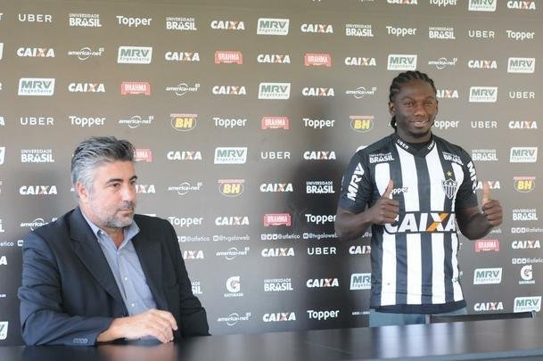 Meia-atacante estava no Junior Barranquilla e assinou contrato com o Atltico at junho de 2023