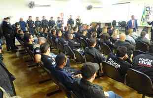 Polcia Civil divulgou fotos da operao Primeiro Tempo, no Cruzeiro