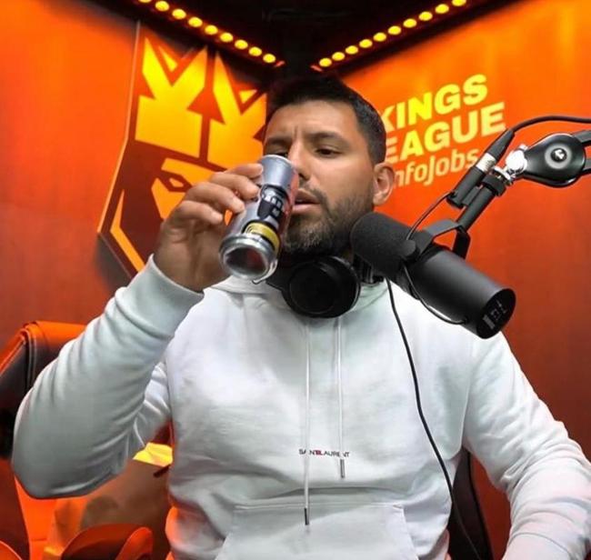 O argentino Sergio Agüero tem 4,5 milhões de seguidores