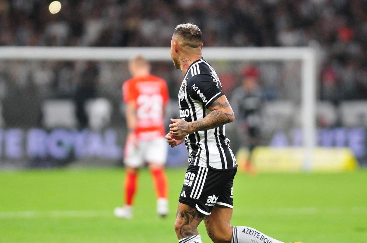 Fotos do jogo entre Atltico-MG e Internacional