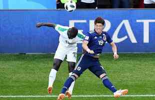 Veja imagens da partida entre Japo e Senegal, pelo Grupo H da Copa do Mundo
