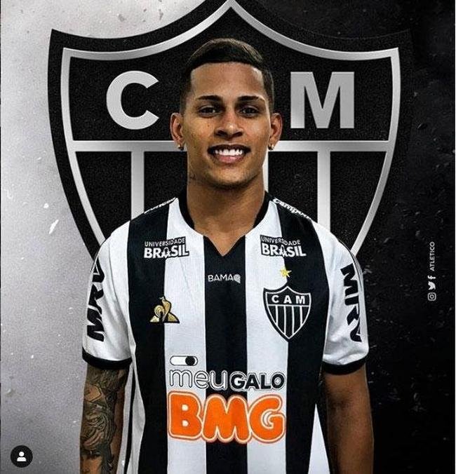 O Atltico anunciou a contratao do lateral-direito Malton, que estava no Operrio-PR