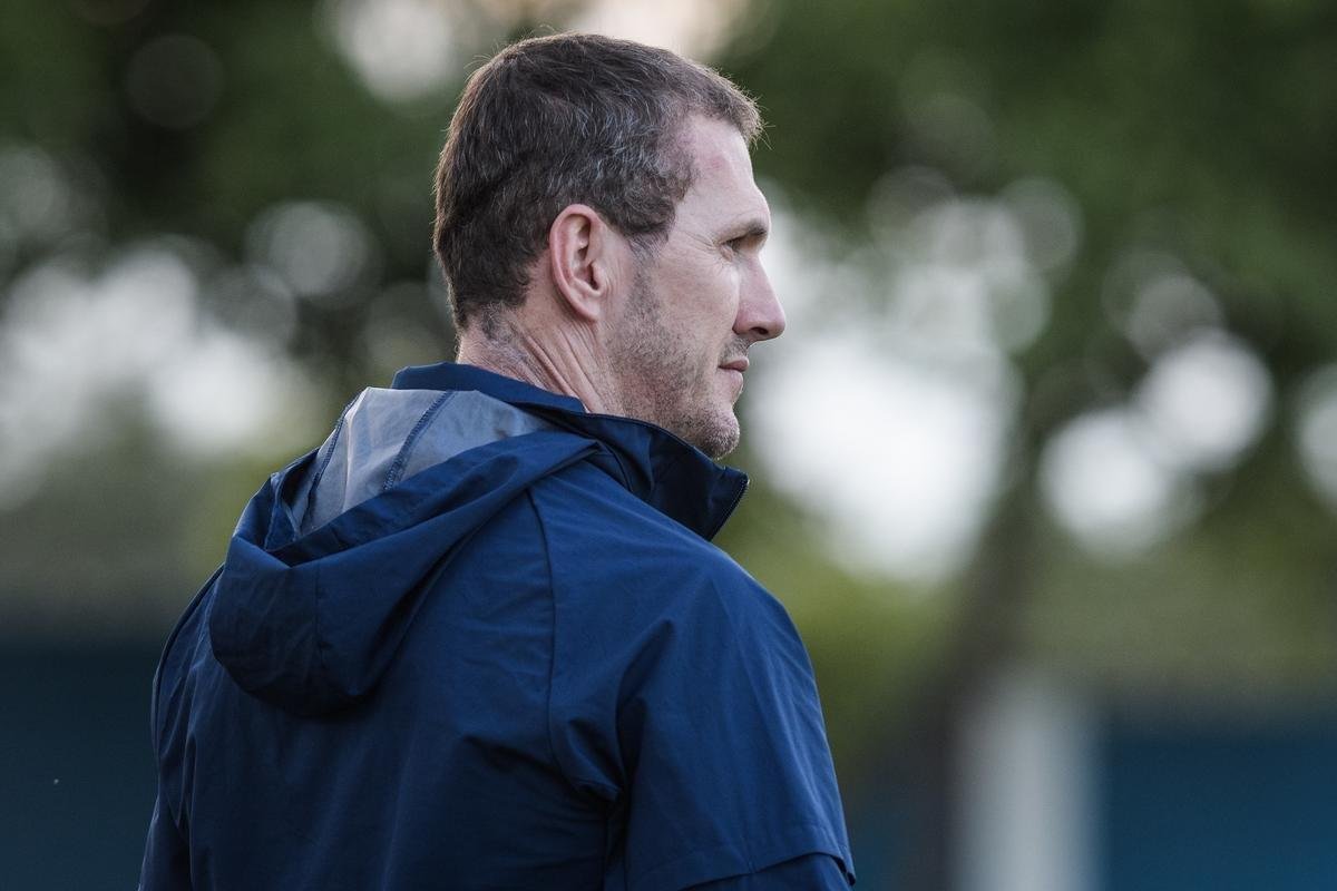 Imagens do treino do Cruzeiro neste domingo (8/11)