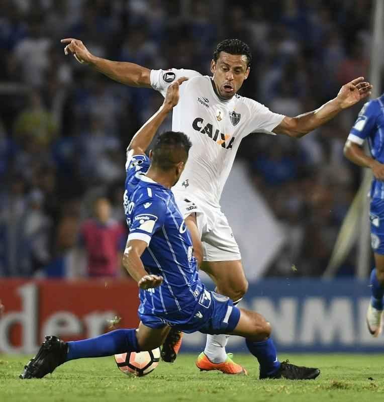Imagens do jogo entre Godoy Cruz e Atltico, vlido pelo Grupo 6 da Copa Libertadores
