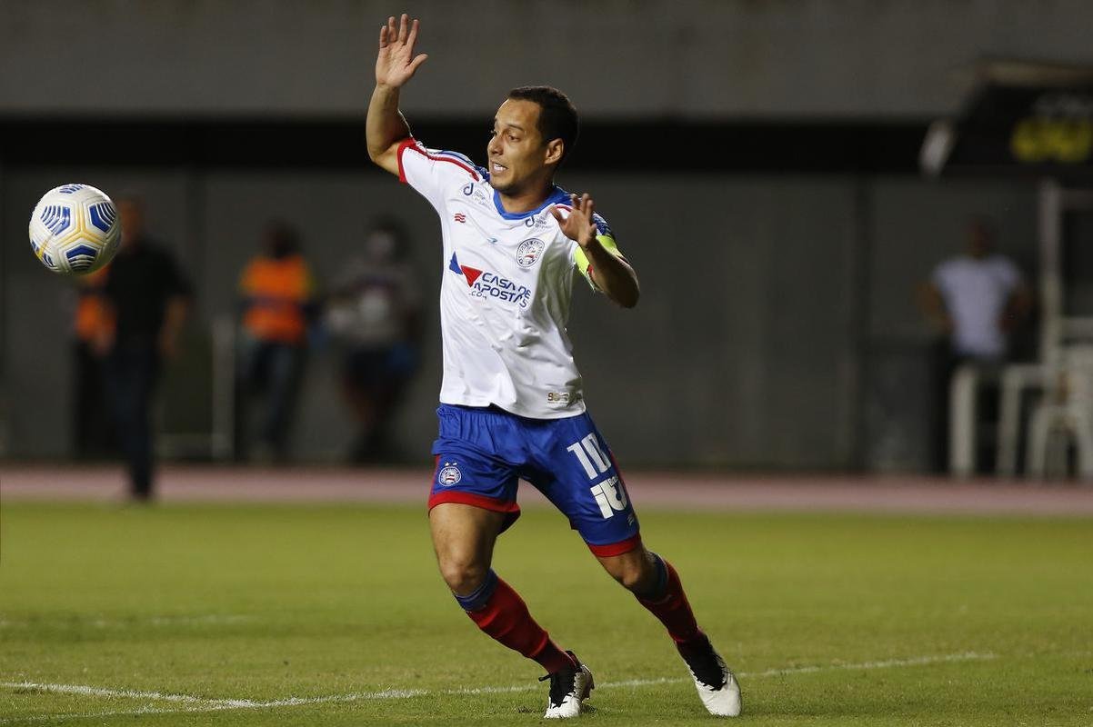 Fotos do jogo entre Bahia e Amrica no Estdio de Pituau, em Salvador, pela oitava rodada do Campeonato Brasileiro de 2021