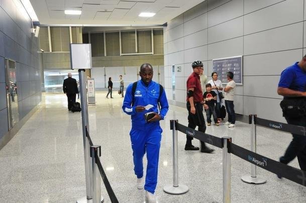 Embarque do Cruzeiro para Santiago, no Chile