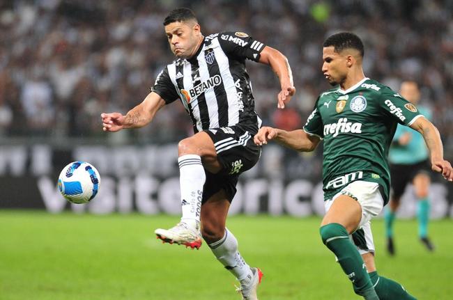 Fotos do jogo de ida das quartas de final da Copa Libertadores, entre Atltico e Palmeiras, no Mineiro