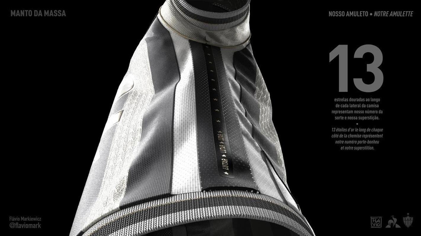 Camisa desenhada por Flvio Markiewicz ganhou o concurso 'Manto da Massa'