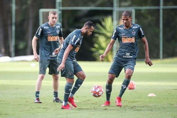 Fotos do treino do Atlético