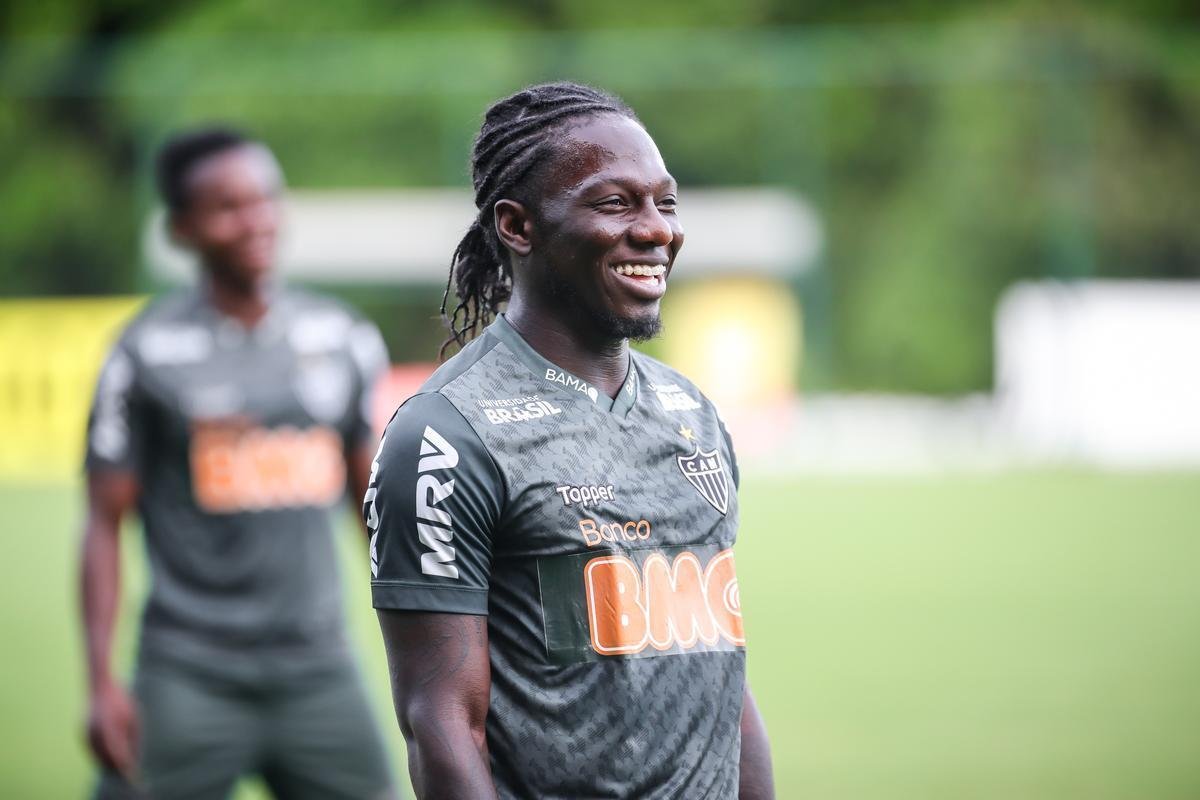 Atltico treinou nesta tera-feira, na Cidade do Galo