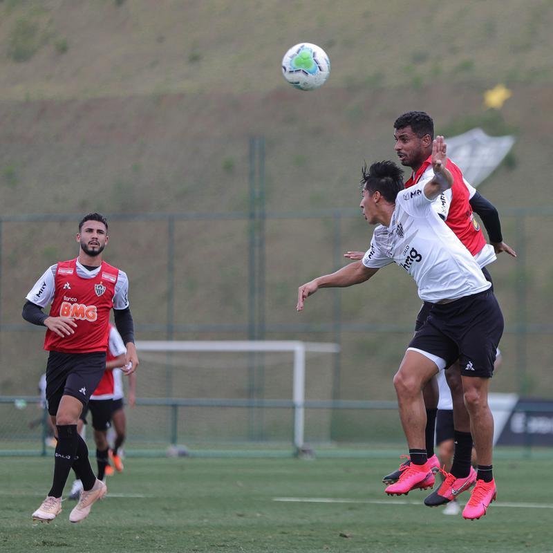 Fotos do treinamento do Atltico nesta sexta-feira, o penltimo antes do jogo contra o Internacional
