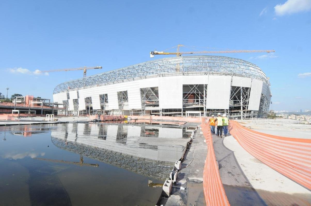 Futuro estdio do Galo, Arena MRV est com 60% das obras concludas