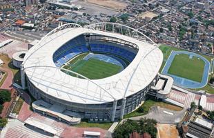 Construdo para o Pan'2007, Estdio Engenho teve a capacidade temporariamente ampliada de 45 mil para 60 mil espectadores para os Jogos e receber provas de atletismo e futebol