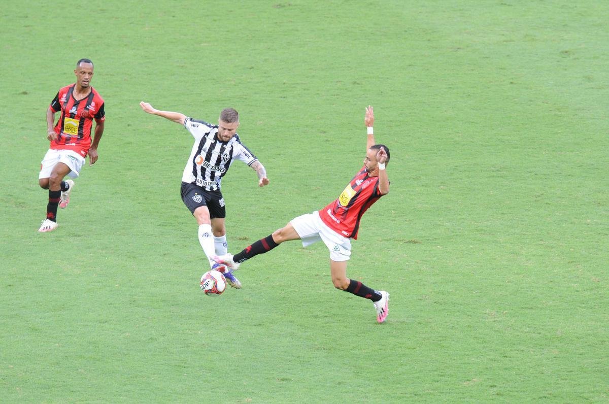 Fotos do jogo entre Atltico e Pouso Alegre, no Mineiro, em Belo Horizonte, pela oitava rodada do Campeonato Mineiro de 2021