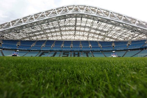Estádio Fisht foi construído para receber, inicialmente, os Jogos Olímpicos e Paralímpicos de Inverno